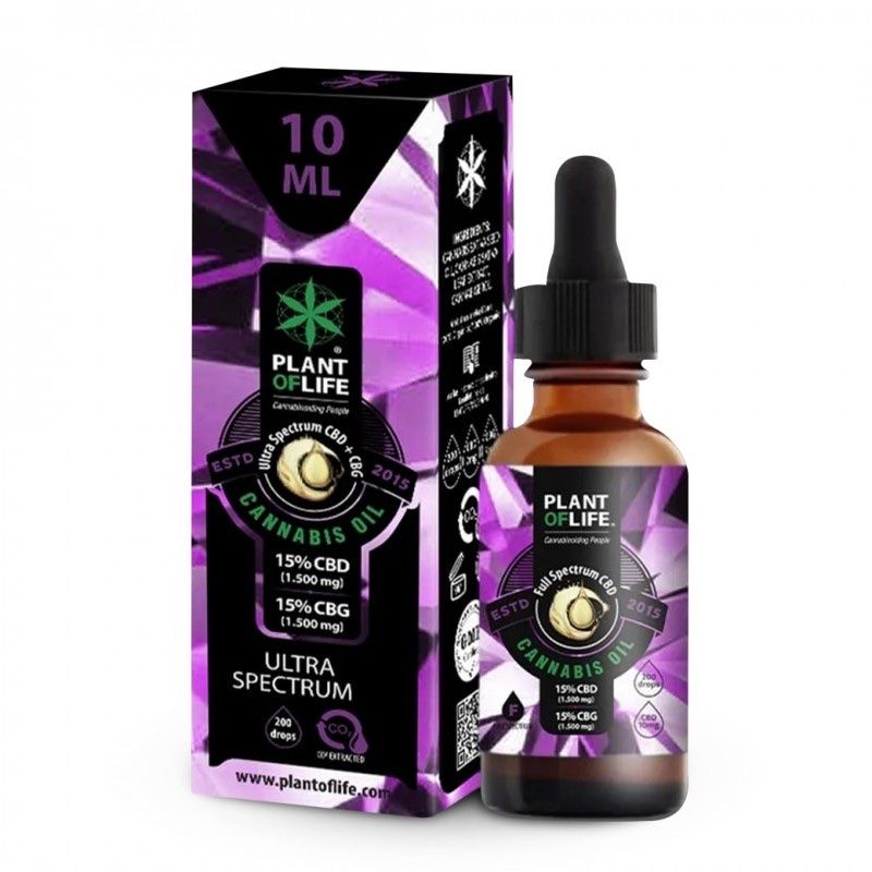 Aceite Ultra Spectrum CBD + CBG 15%