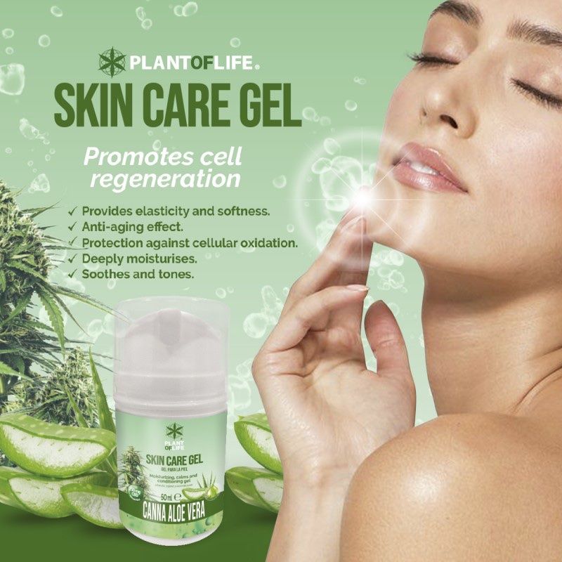 SKIN CARE GEL CANNA ALOE VERA - Imagen 3
