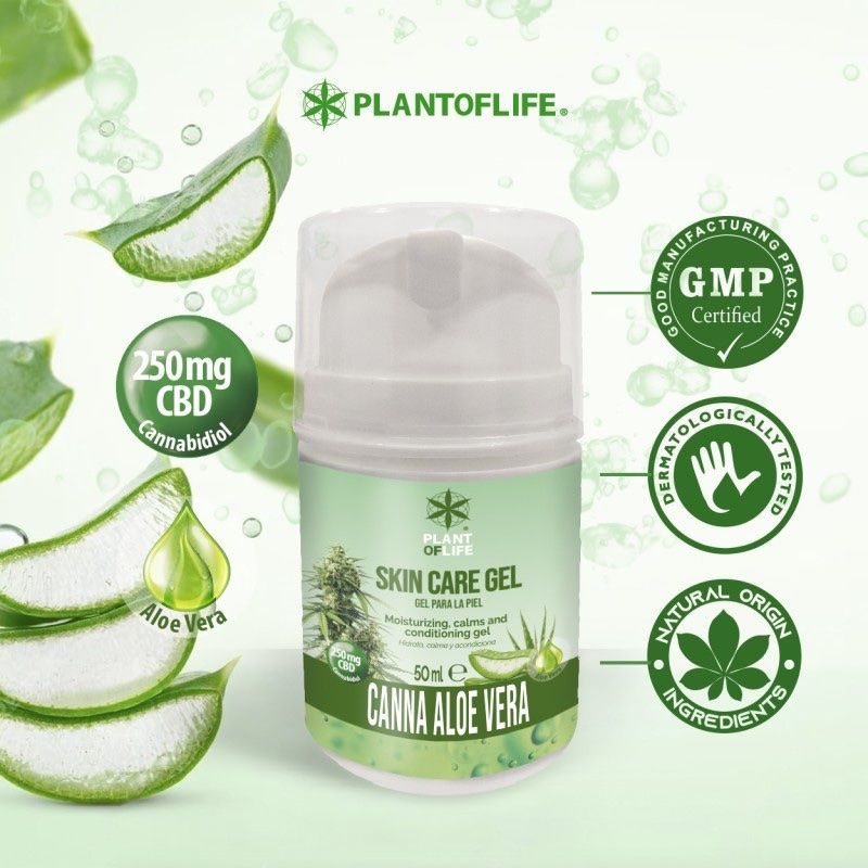 SKIN CARE GEL CANNA ALOE VERA - Imagen 4