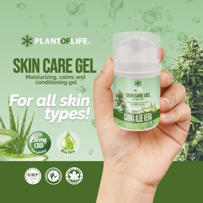 SKIN CARE GEL CANNA ALOE VERA - Imagen 5