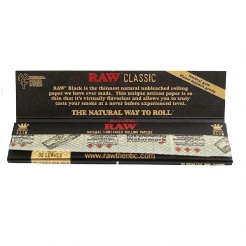 Raw Black King Size Slim - Imagen 3