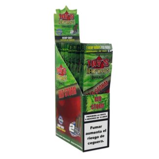 Hemp Wraps Enhaced Red Storm