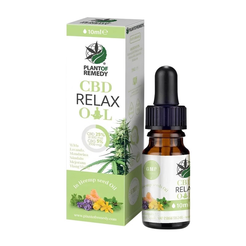 Aceite RELAX 25% CBD + 5% CBG