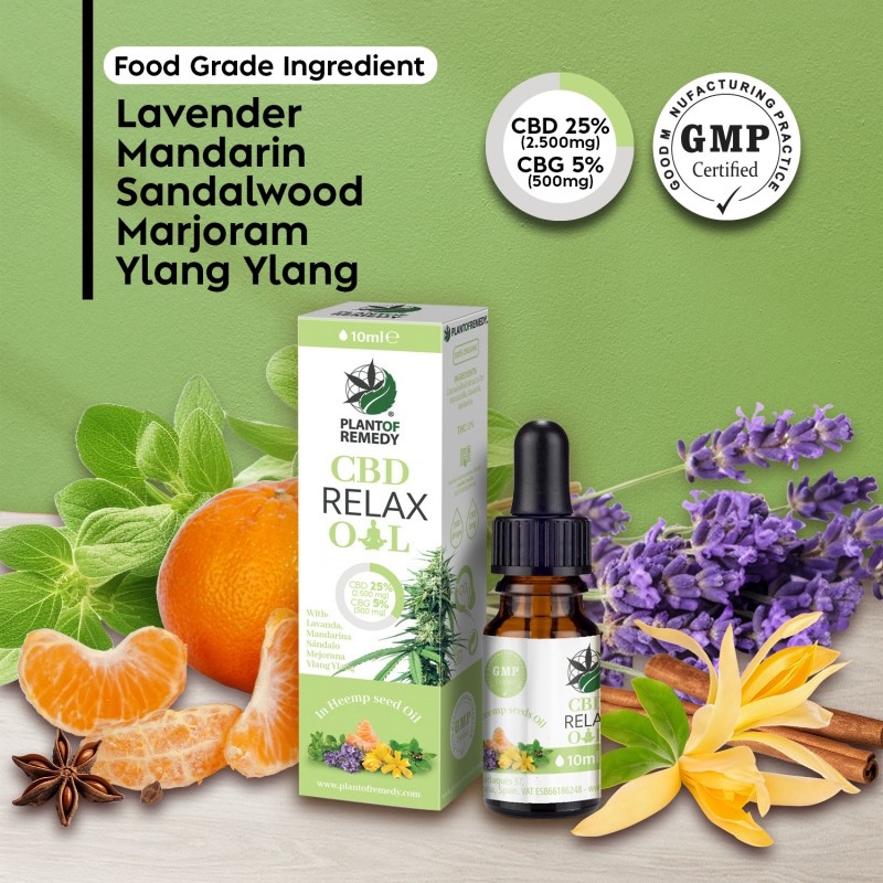 Aceite RELAX 25% CBD + 5% CBG - Imagen 2